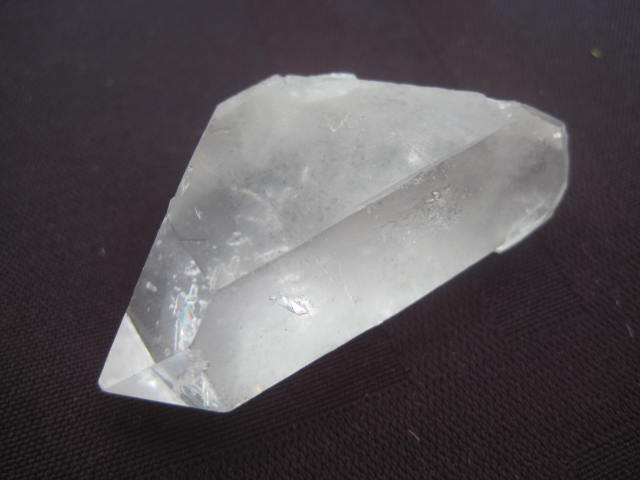 Double-Terminated Quartz(Clear) programmabitlity, amplification of one's intentions, clearing, cleasning, healing 1678